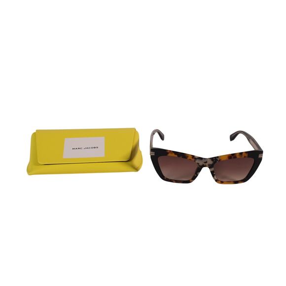 Marc Jacobs Rectangle Cat Eye Sunglasses - Havana / Brown Gradient - NWT main image 6